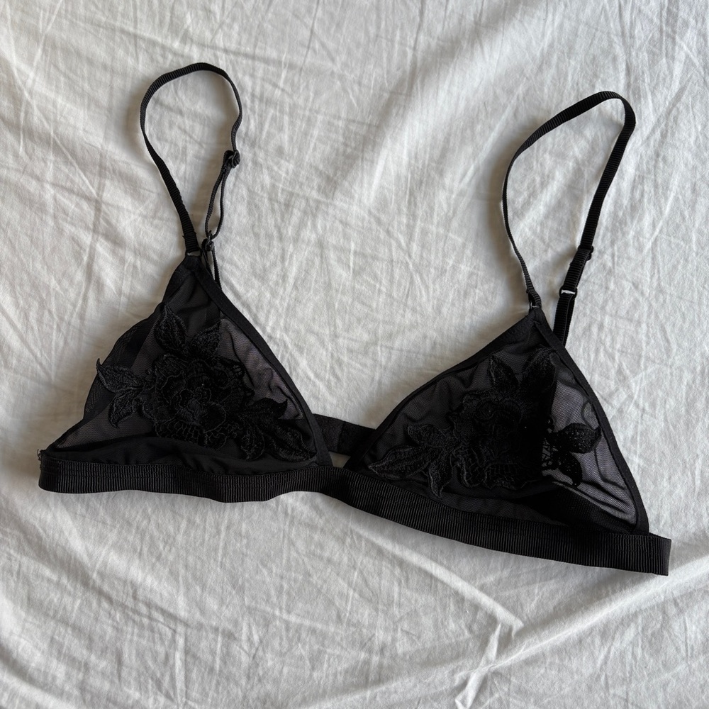 Black Lace Bralette